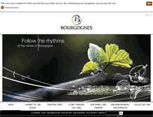 Tablet Screenshot of bourgogne-wines.com